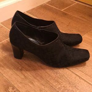 Coach brand black booties size 7.5